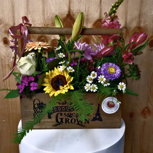 Secret Garden Wooden Box