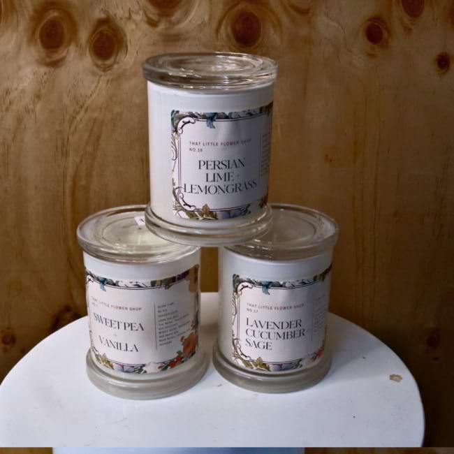 Local Made Candles - scent chosen randomly