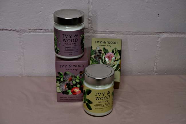 Ivy and Wood  candle - chosen randomly
