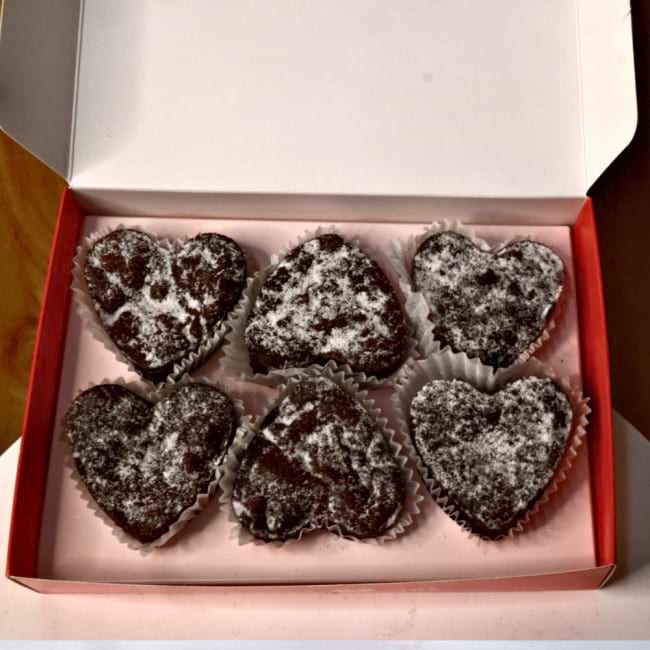 I heart Brownie 6 pack - mixed flavours G/F D/F